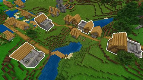 minecraft seed with 4 village spawn.